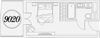 Студия квартира, 27.2 м² в ЖК ГК Сан Гарден Хотел&СПА — фото 2