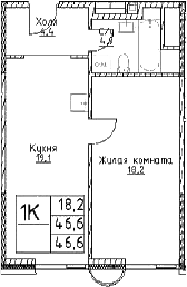 1-комн. Наметкин Тауэр