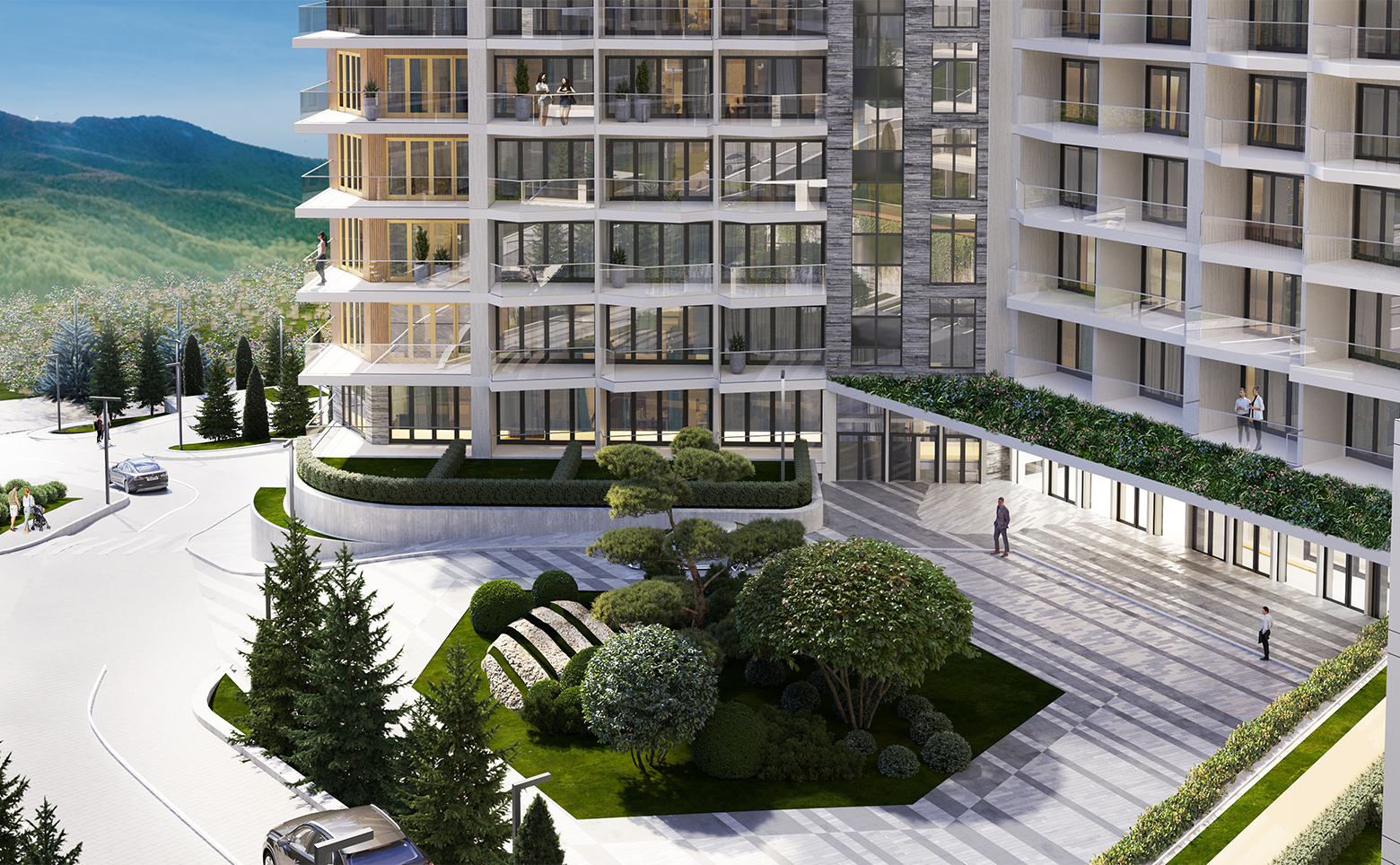 Студия квартира, 47.5 м² в ЖК Гостиничный комплекс Поляна Пик — фото 5