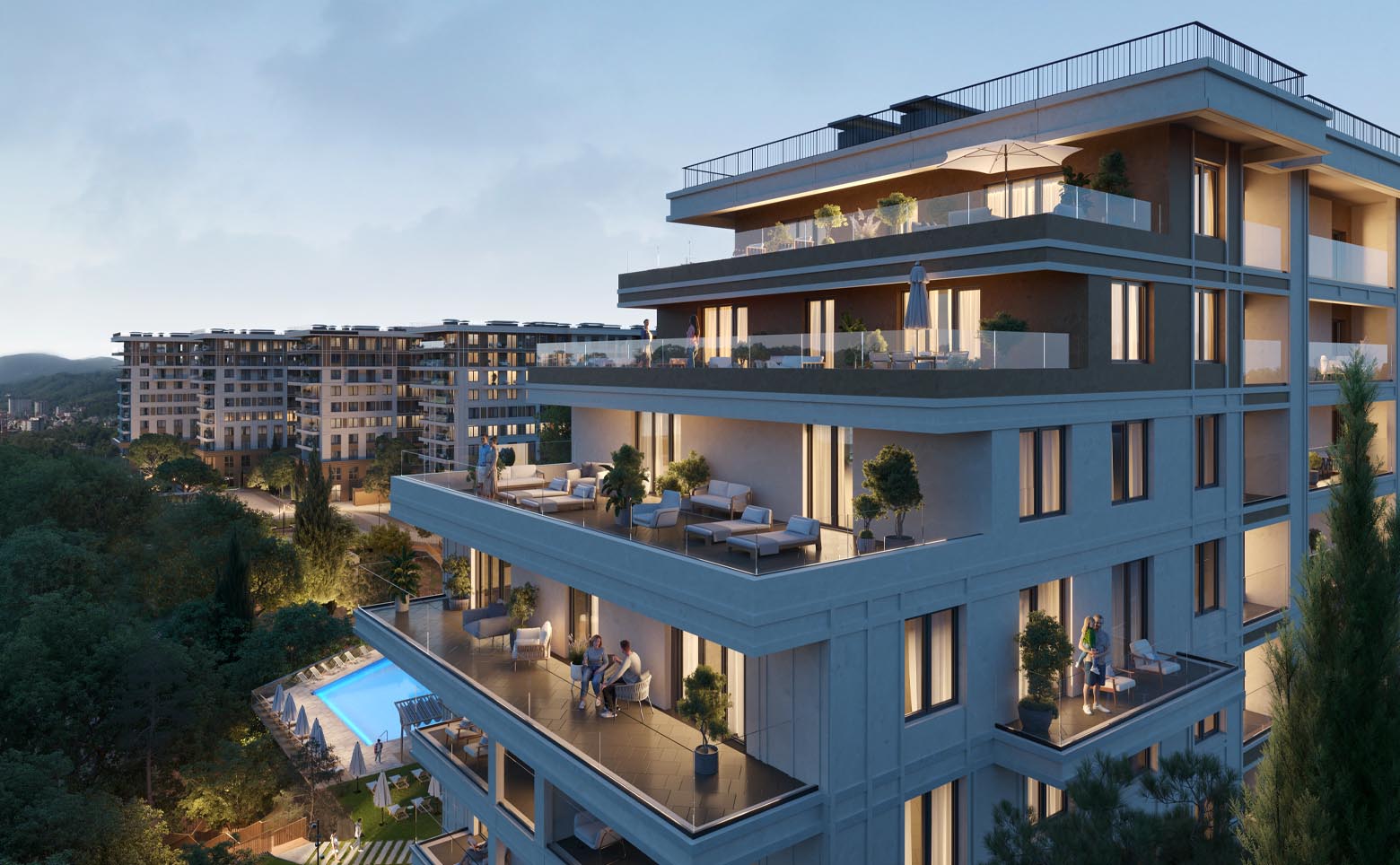 Студия квартира, 24.2 м² в ЖК Гостиничный комплекс GREENMONT — фото 4