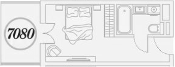 Студия, 26.3 м², 7/9 этаж, ЖК «ГК Сан Гарден Хотел&СПА»
