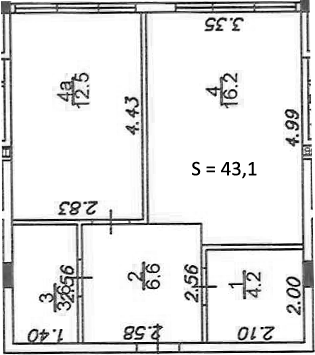 1-комн. Азимут Plus Residence