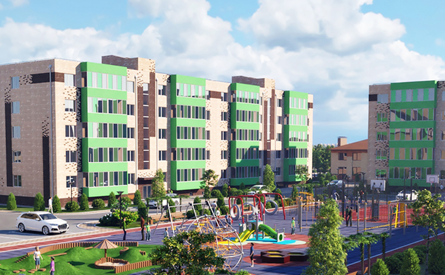 2-комн. квартира, 54.4 м² в ЖК Кубанская усадьба. ООО СЗ Кубанская усадьба — фото 4