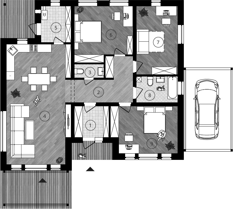 Коттедж — фото 3