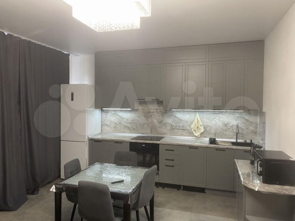 1-комн., 57.5 м², 1/16 этаж, Новороссийск, территория Цемдолина, Солнечная ул., 2к3 — фото 3