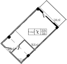 Студия квартира, 28.84 м² в ЖК Лучи — фото 2