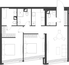 Студия, 83.85 м², 27/85 этаж, ЖК «Дом Дау»