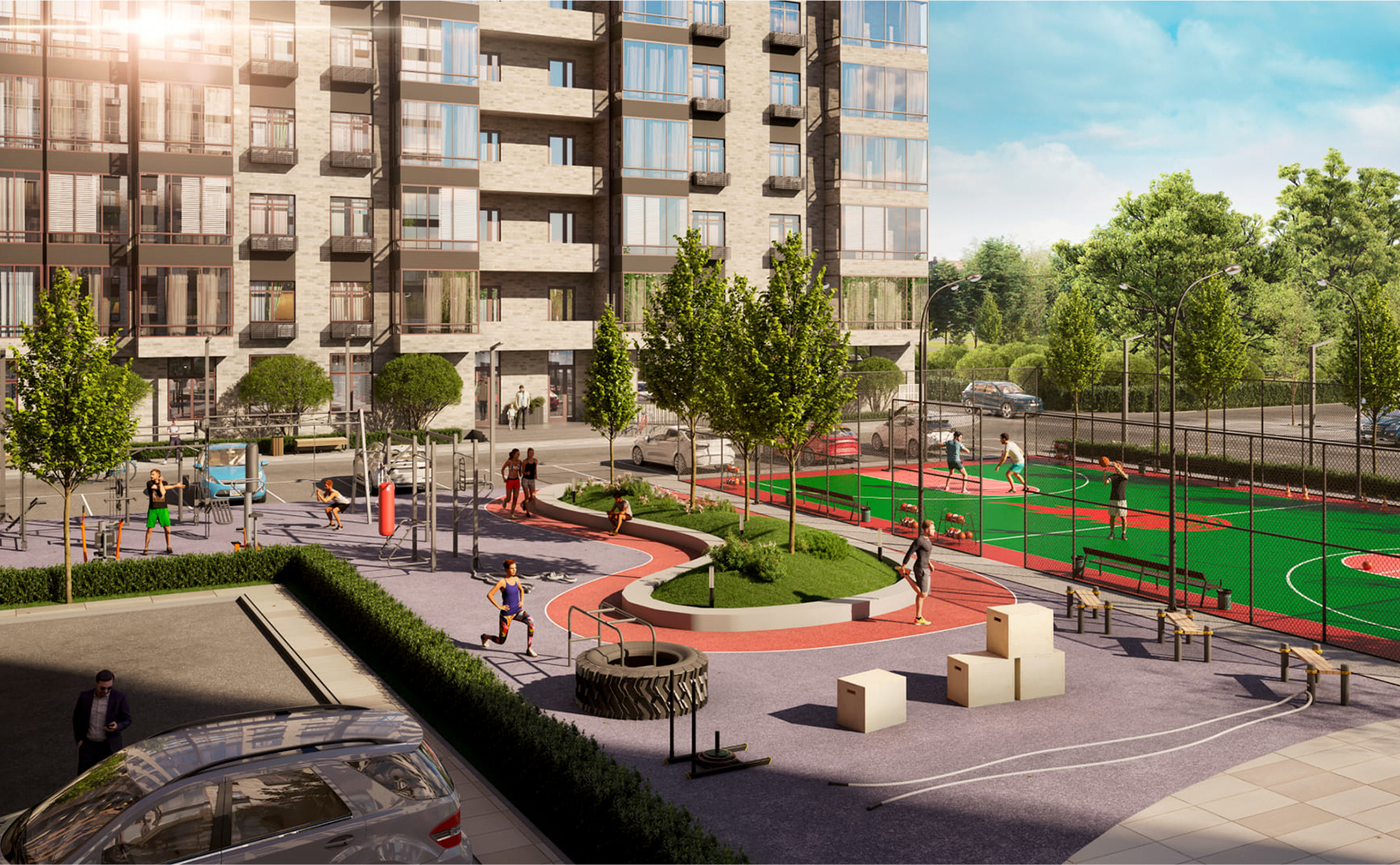 3-комн. квартира, 76.75 м² в ЖК Дружба — фото 2