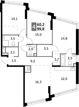4-комн. Роттердам