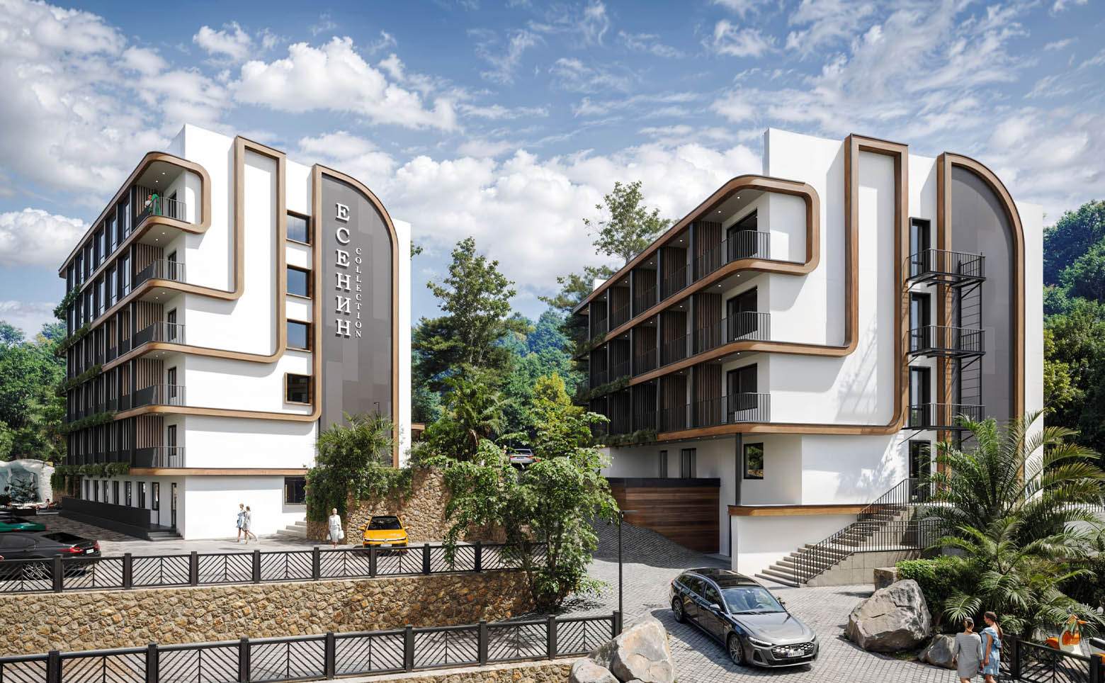 Студия квартира, 17.7 м² в ЖК Esenin Collection by Grace Group 4* — фото 3
