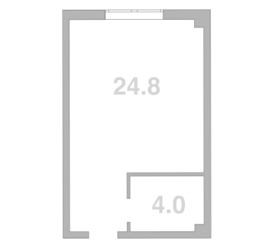 Квартира квартира, 28.8 м² в ЖК Жемчужина Мысхако — фото 2