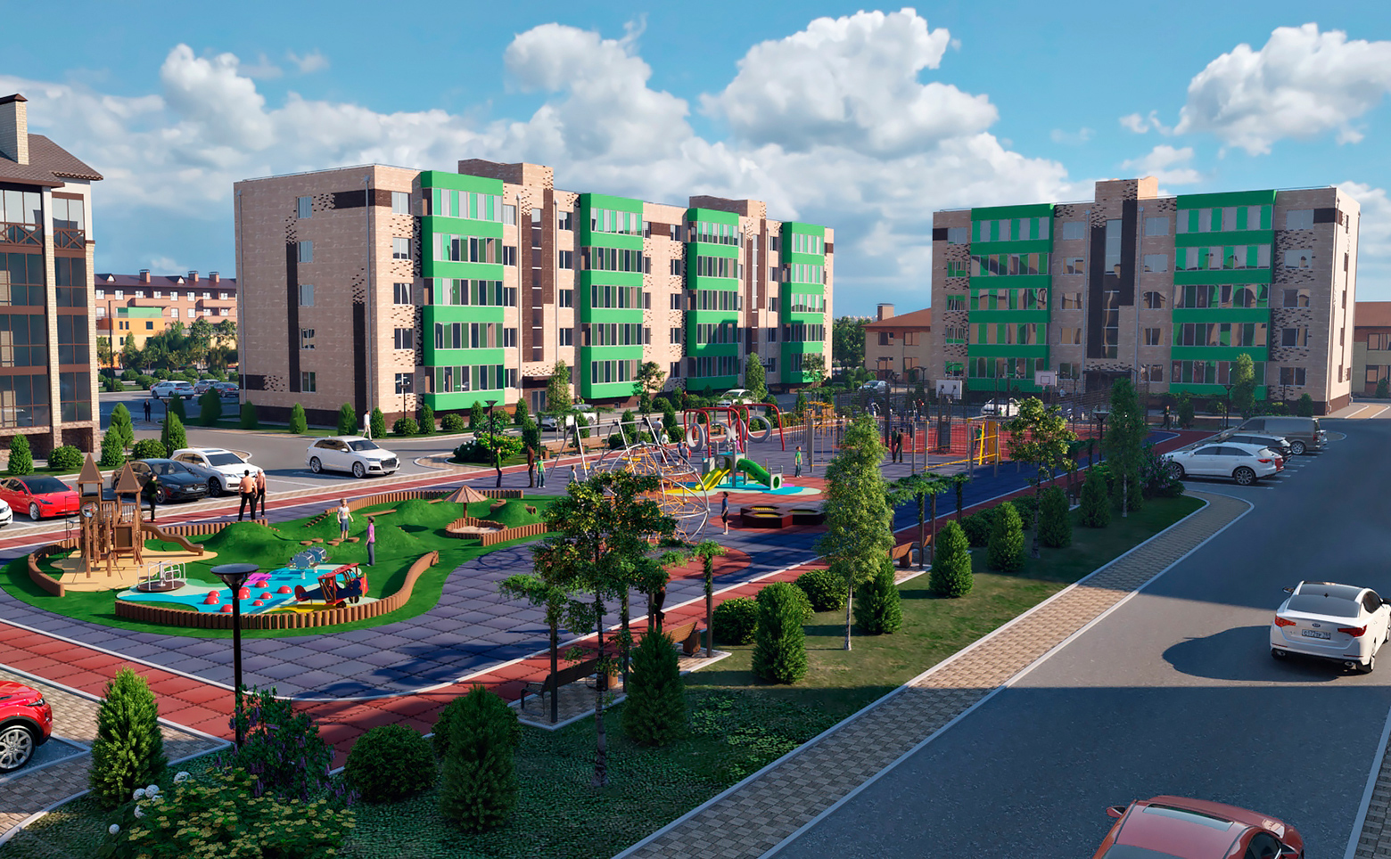 1-комн. квартира, 42.8 м² в ЖК Кубанская усадьба. ООО СЗ Кубанская усадьба — фото 5