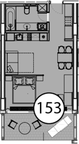 Продается 1-комн. квартира, 54.7 м²