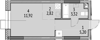 Студия N'ICE LOFT
