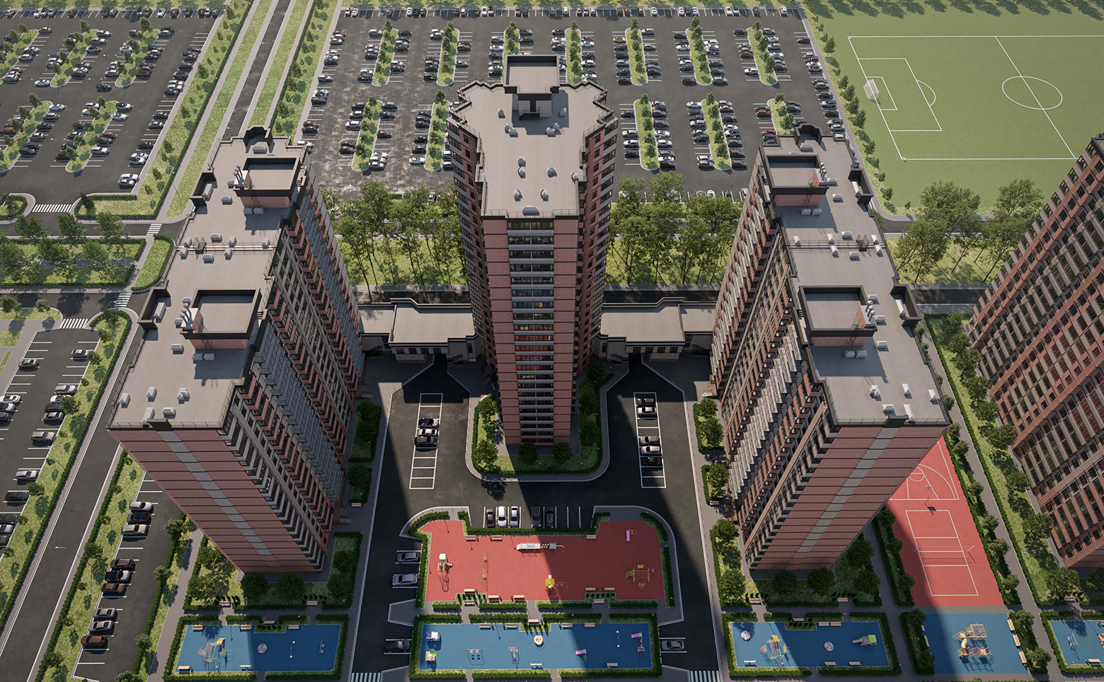 1-комн. квартира, 41.2 м² в ЖК Парк у дома — фото 4