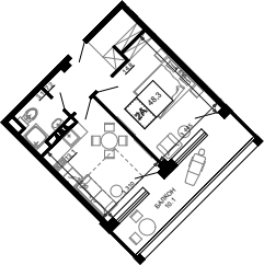 Продается 1-комн. квартира, 38.2 м²
