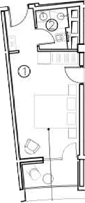 Студия, 20.3 м², 7/11 этаж, ЖК «ГК Livingston Grand Resort&Spa»
