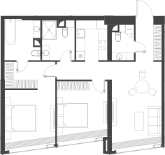 Студия, 83.85 м², 23/85 этаж, ЖК «Дом Дау»
