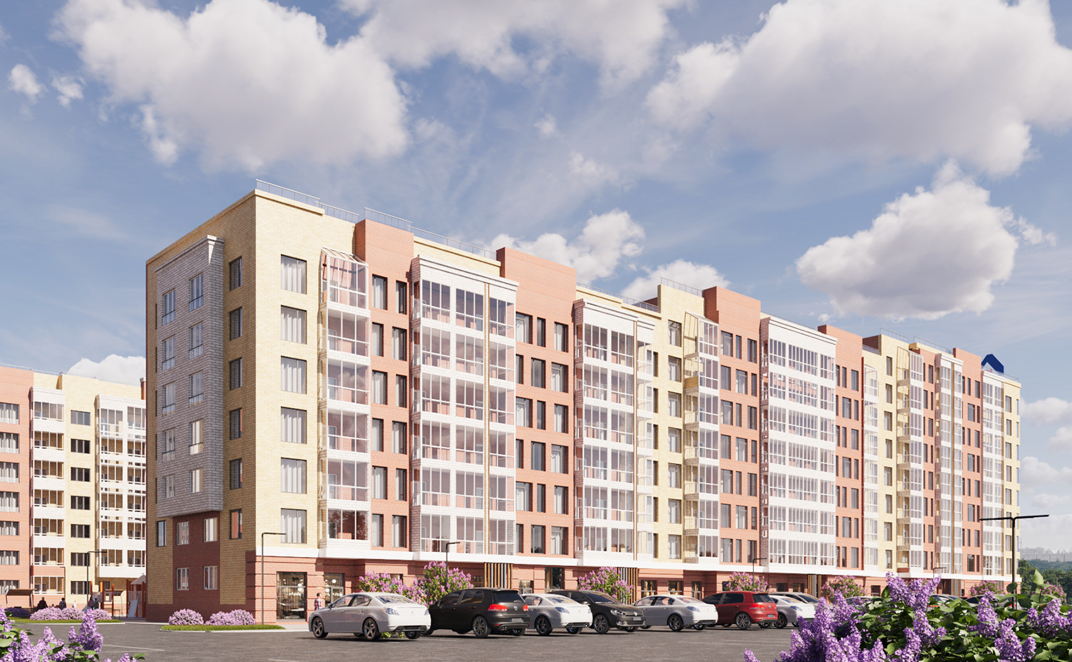 1-комн. квартира, 34.4 м² в ЖК Сиреневый бульвар — фото 3