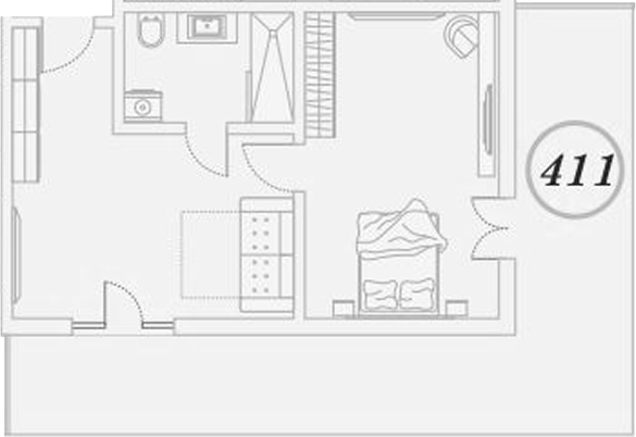 1-комн. квартира, 75.2 м² в ЖК ГК Сан Гарден Хотел&СПА — фото 2