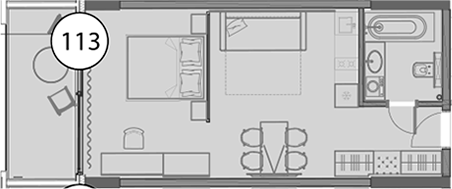 Продается 1-комн. квартира, 47.5 м²