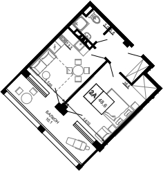 Продается 1-комн. квартира, 38.5 м²