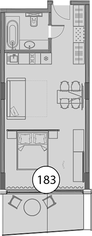 Продается 1-комн. квартира, 50.8 м²