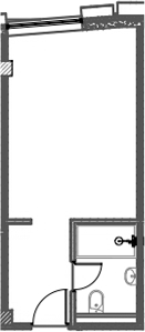 Продается 1-комн. квартира, 25.58 м²