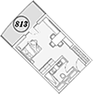 Студия квартира, 30.8 м² в ЖК ГК Сан Гарден Хотел&СПА — фото 2