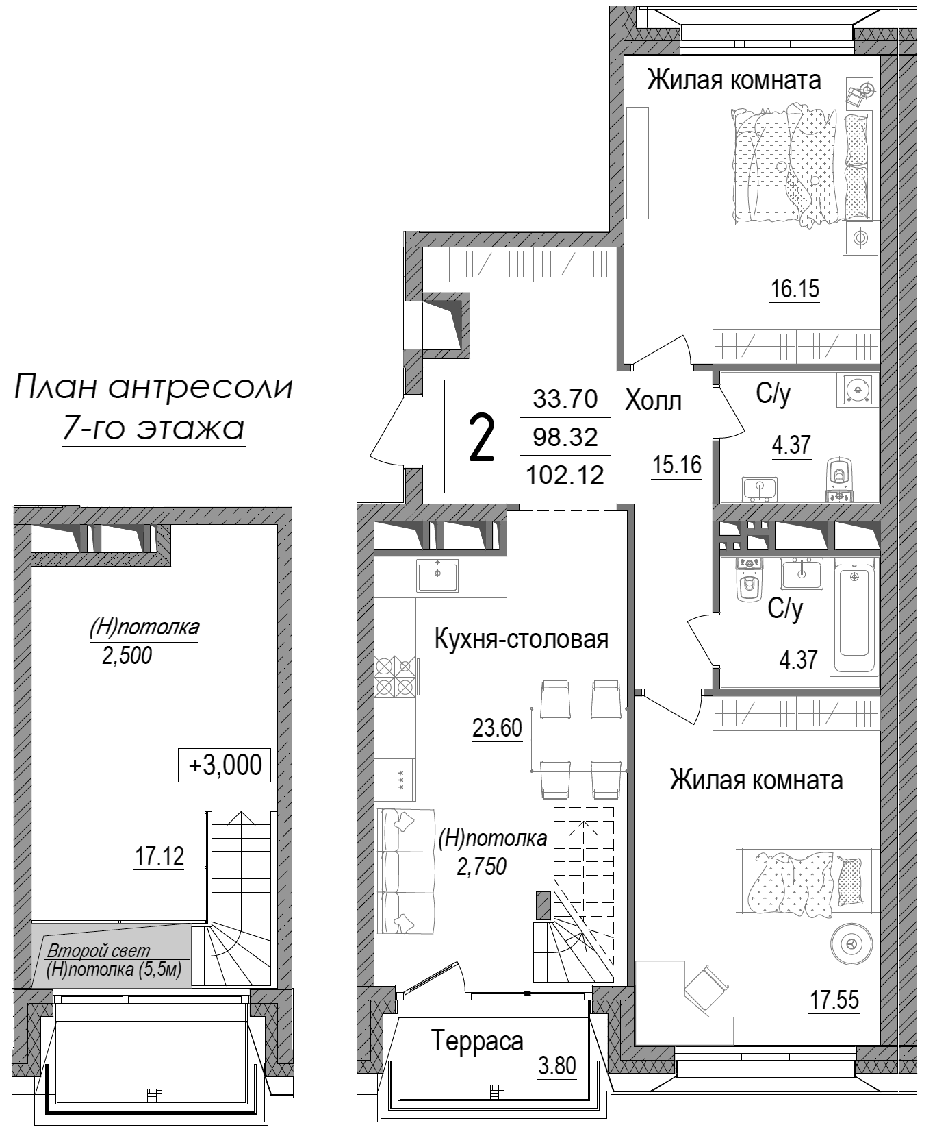 2-комн. АРТ