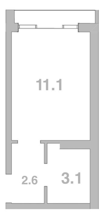 Квартира квартира, 16.8 м² в ЖК Жемчужина Мысхако — фото 2