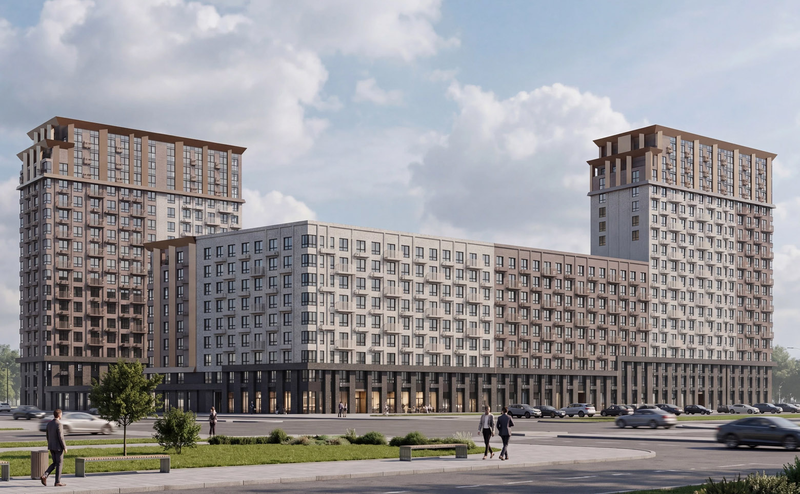 Студия квартира, 21.86 м² в ЖК Парк Победы 3 — фото 2