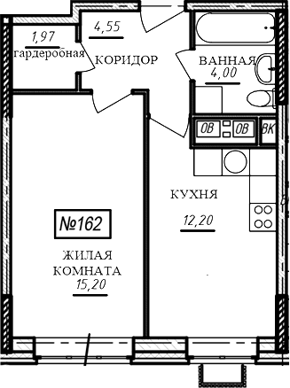 1-комн. Краснофлотский