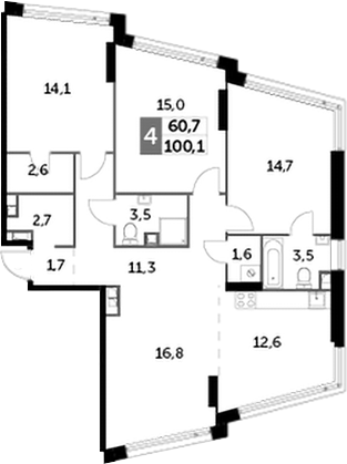 4-комн. Роттердам