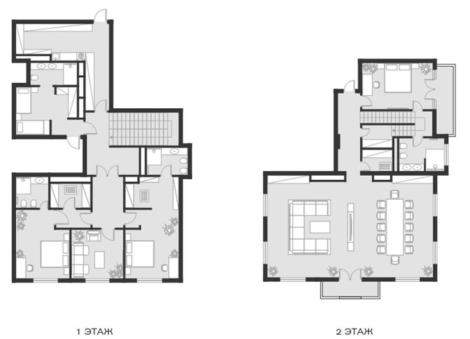 Свободная планировка LeePrime Residences Polyana Sochi
