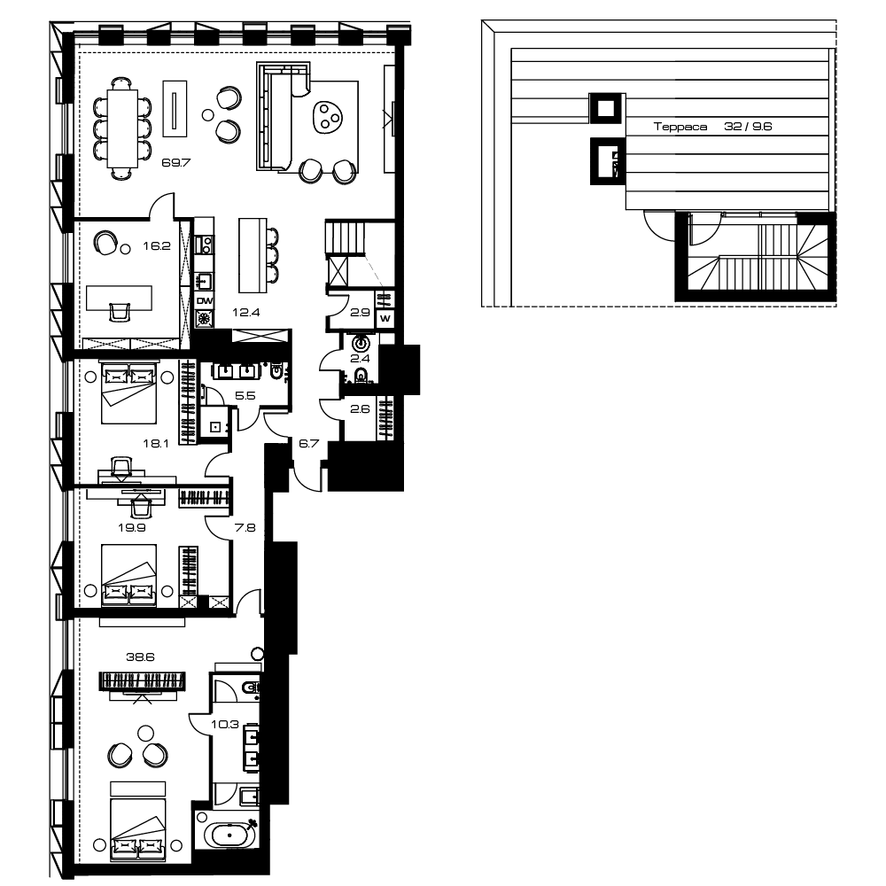 5-комн. Lunar