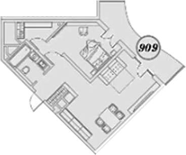 2-комн. квартира, 59.3 м² в ЖК ГК Сан Гарден Хотел&СПА — фото 2