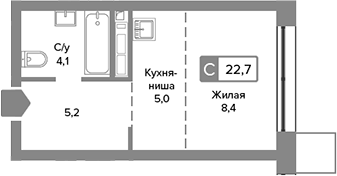Студия Сити квартал Отрада