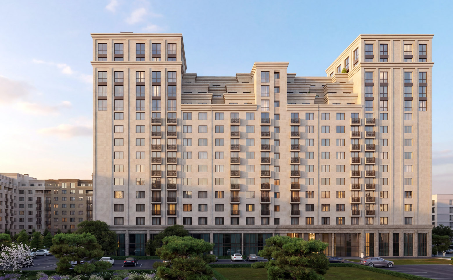 Студия квартира, 29.1 м² в ЖК Аксис Патриот — фото 4
