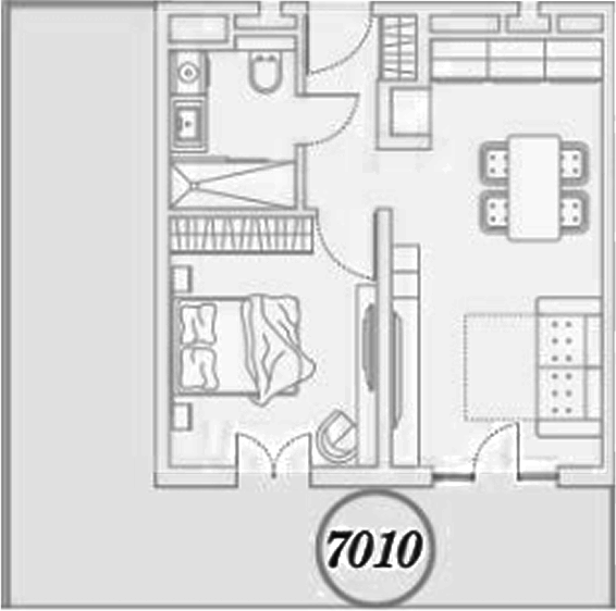 2-комн. квартира, 68.4 м² в ЖК ГК Сан Гарден Хотел&СПА — фото 2