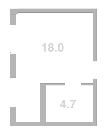 Квартира квартира, 22.8 м² в ЖК Жемчужина Мысхако — фото 2