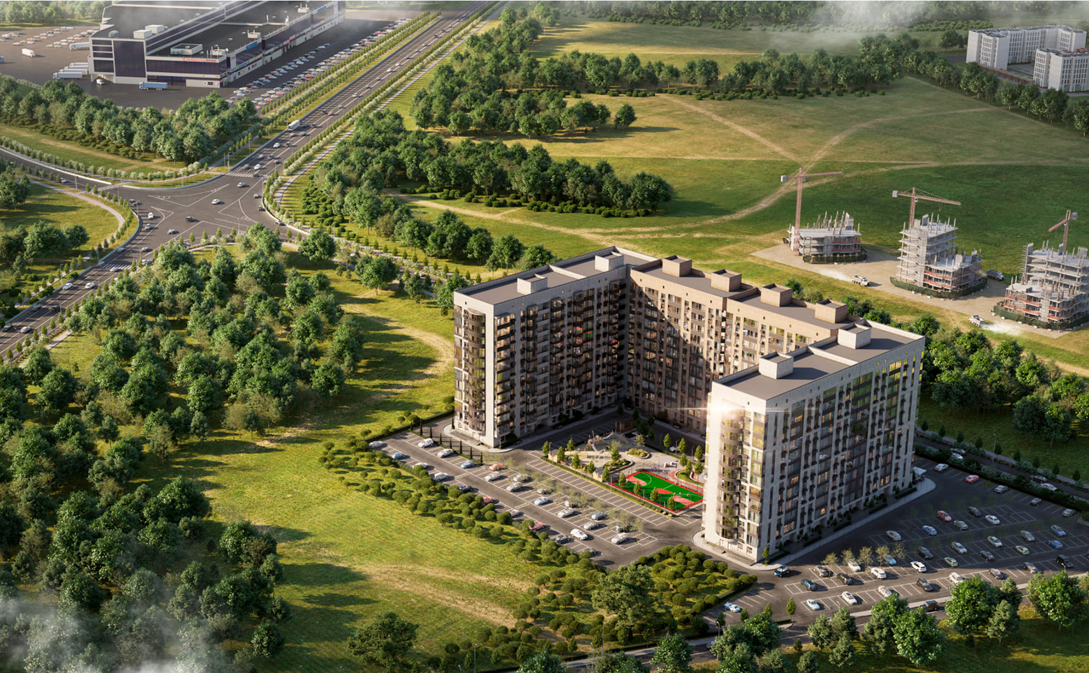 3-комн. квартира, 76.75 м² в ЖК Дружба — фото 4