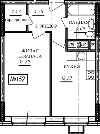 1-комн. Краснофлотский