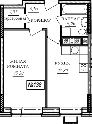 1-комн. Краснофлотский