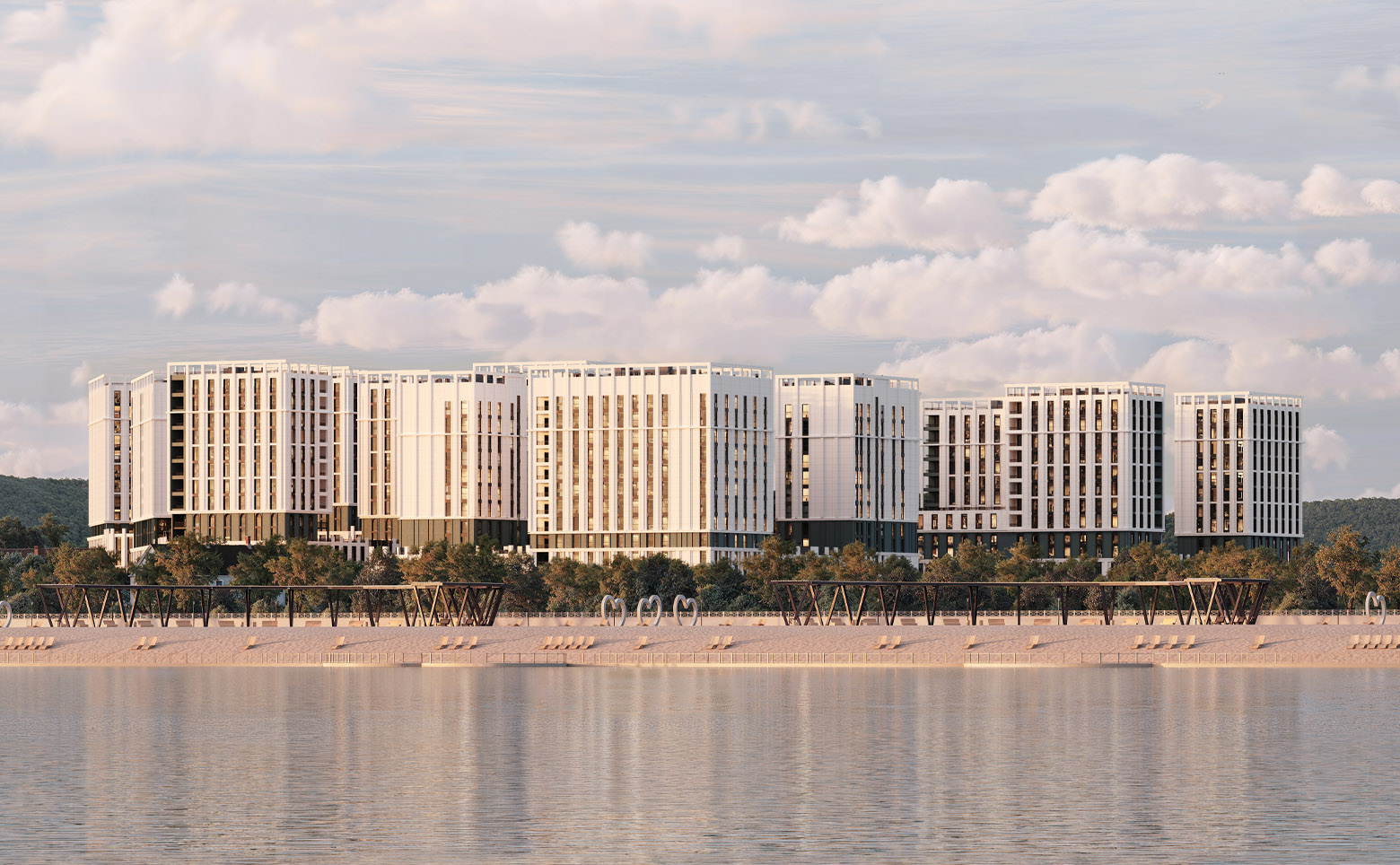 1-комн. квартира, 37.2 м² в ЖК Дом у озера Моне — фото 3