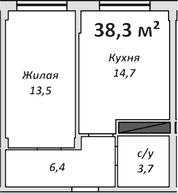 1-комн. Спортивный