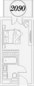 Студия, 26.2 м², 2/7 этаж, ЖК «ГК Сан Гарден Хотел&СПА»