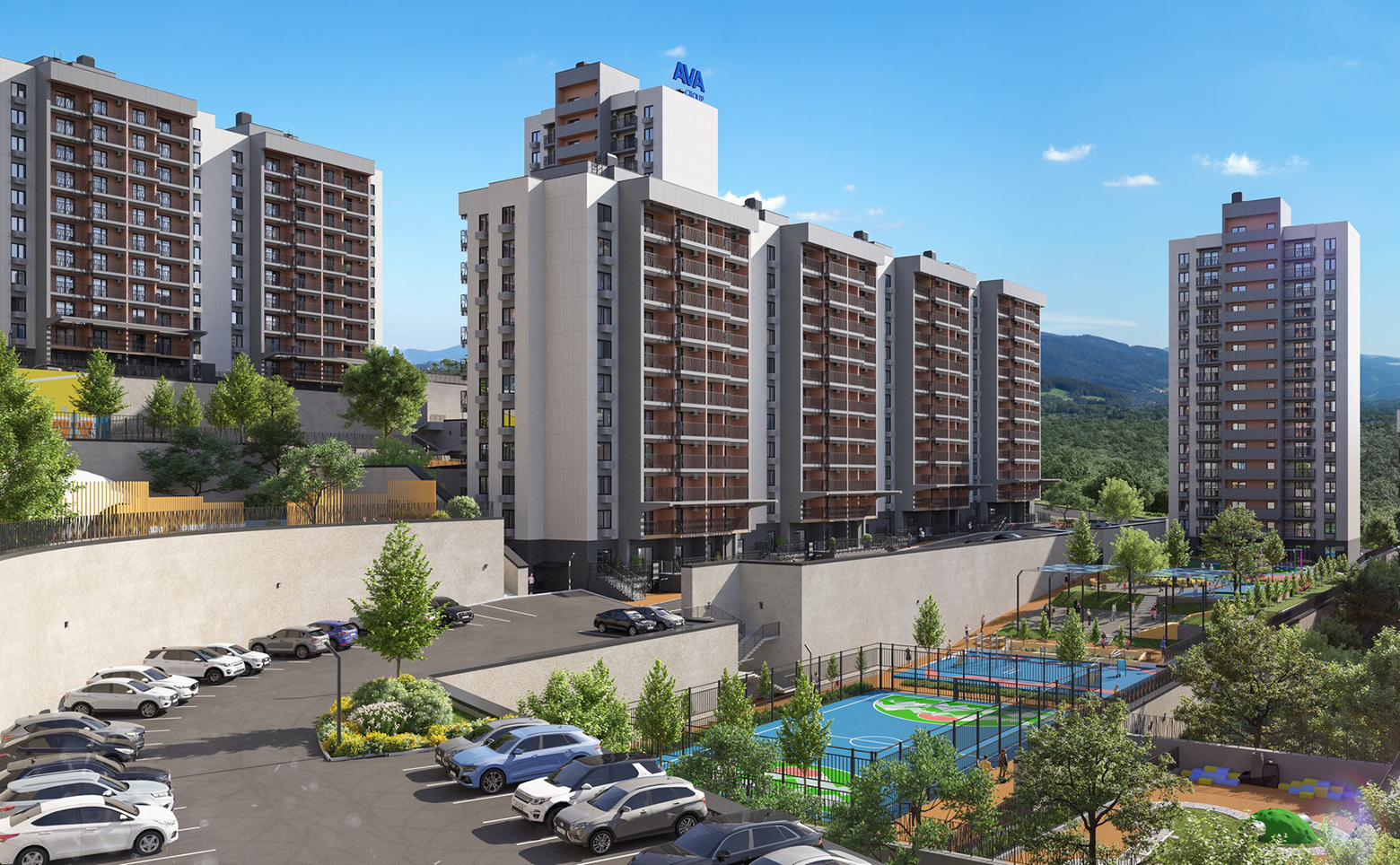3-комн. квартира, 77 м² в ЖК Горный квартал — фото 3