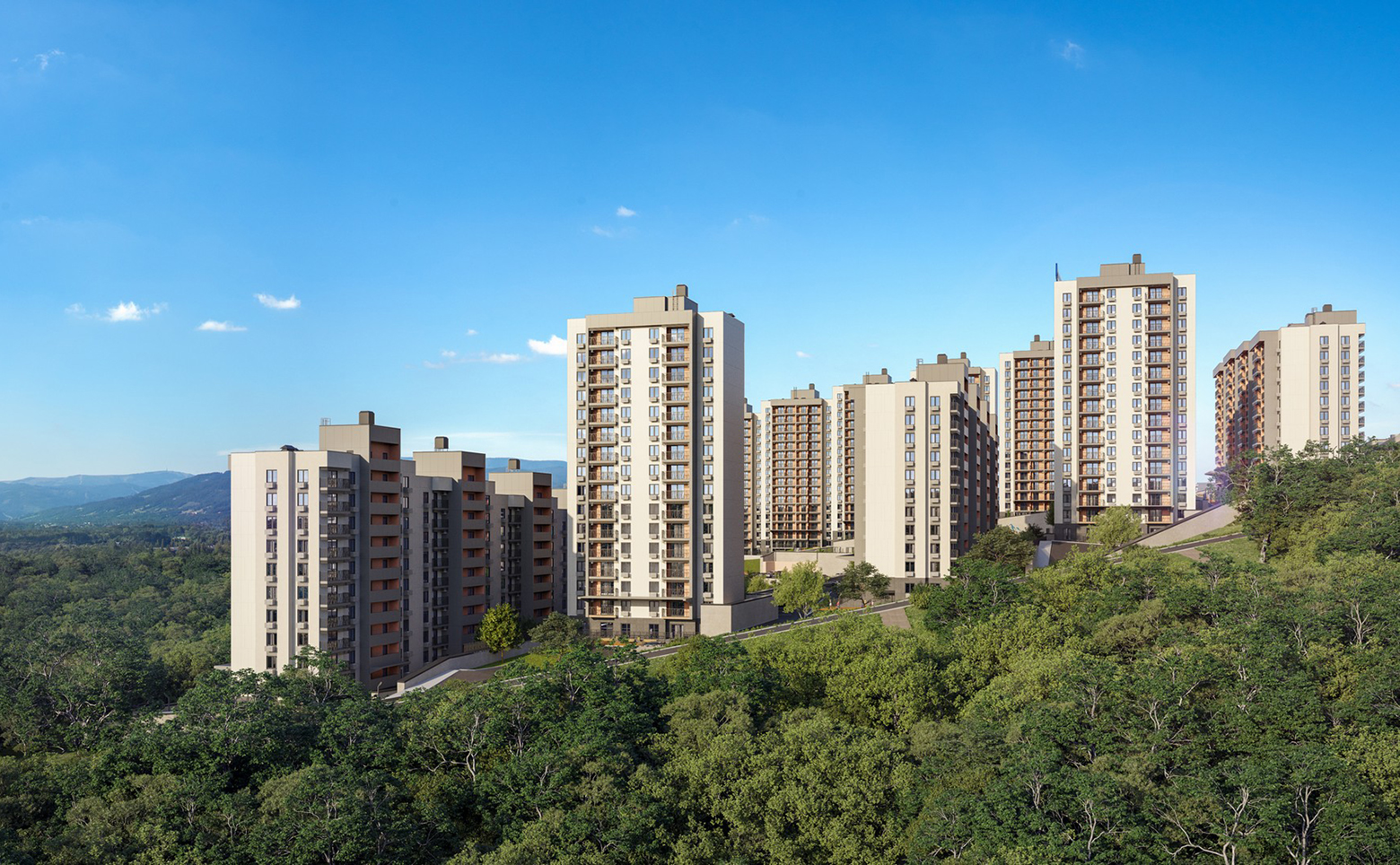 3-комн. квартира, 77 м² в ЖК Горный квартал — фото 4