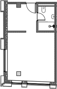Студия, 33.09 м², 5/12 этаж, ЖК «Azimut Сити Отель Пятигорск»